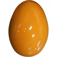 Tanga Shakers œufs en bois jaune - Vue 1
